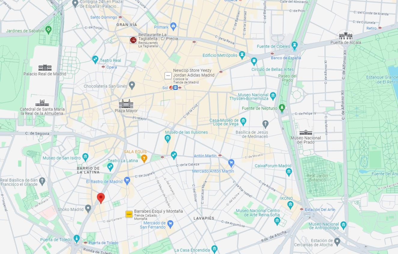Premium Apt 7Pax En Calle Santa Ana-La Latina E2 Madrid Eksteriør bilde
